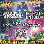 Exscend Supporting the Make Us Famous Tour
