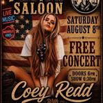 CHRIS GREINER & JULIA GOLDEN supporting COEY REDD 
