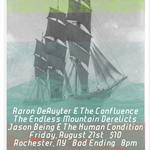 Aaron DeRuyter & The Confluence, EMD & Jason Being & The Human Condition @ Bar Bad Ending
