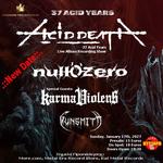 37 Acid Years: ACID DEATH (Live Album Recording Show)/NULL'O'ZERO/KARMA VIOLENS/GUNSMITH