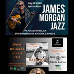 July 2026 with James Morgan Jazz at The Roxy Encinitas, CA Contemporary Smooth & Classic J