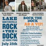 Lake Guntersville  Rock The Dock At Goose Pond