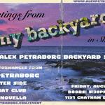 An Alex Petraborg Backyard Show