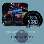 the matthew show trio at Truck Yard Alliance