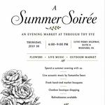 Summer Soiree at Through Thy Eye Boutique featuring Samantha Sears Music