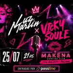 Luz Martin y Vicky Soule en vivo en MAKENA