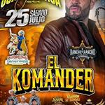 El Komander en Santiago Juxtlahuaca, OAX