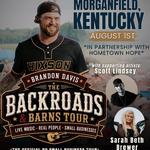 Brandon Davis - The Backroads & Barns Tour
