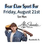 Alex Shumaker Acoustic at the Bear Claw Sports Bar