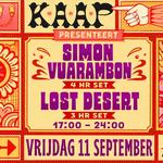 Simon Vuarambon (4hs) & Lost Desert (3hs) 