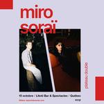 Soraï  X Miro // L'Anti-Bar // Québec 