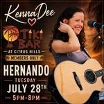KennaDee at Tiki Bar at Citrus Hills (members only!)