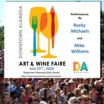 downtown Alameda art & wine faire 2026
