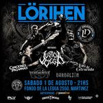 LÖRIHEN vuelve a CITYBAR Sábado 1 de Agosto - Martinez