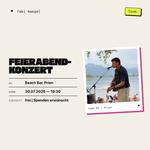 Feierabendkonzert Fabi Maegel in der Beach Bar Prien