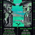 LAZER BEAM @Love Buzz El Paso w/ Ness Daniels + Great Shapes