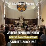 Concert à Sainte-Maxime : Ravel, Bach, Vivaldi, Cantemir, Rachmaninov, Puccini, Saint-Saën
