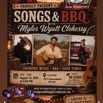 Songs & BBQ with Myles Wyatt Clohessy