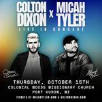 Colton Dixon & Micah Tyler Live In Concert