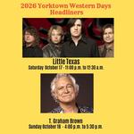 Yorktown Western Days 2026 with T. Graham Brown