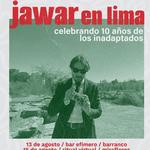 Jawar en Lima (Bar Efímero - Barranco)