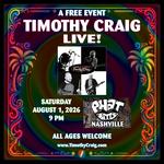 Timothy Craig Live!