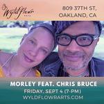 Morley with Chris Bruce 