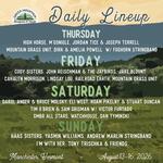 Green Mountain Bluegrass & Roots  2026