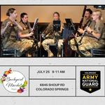 101st Army Woodwind Quintet at Backyard Market