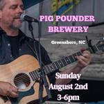 Stephen Evans at Pig Pounder Brewery in Greensboro, NC 