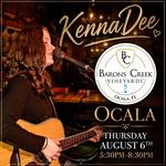 KennaDee at Barons Creek Vineyards Tasting Room