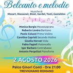 Belcanto e melodie