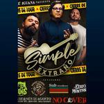 Simple Extraño en Vivo en Café Iguana