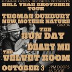 THOMAS DUXBURY, THE VELVET ROOM, THE SUN DAY, DEARY ME