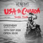 VENJENT USA+CANADA TOUR - GREEN BAY
