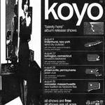 Koyo 'barely here' release show