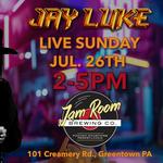 Jay Luke live at Jam Room Brewing in Greentown July 26th 