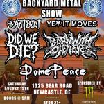 Blue Hen Booking presents: Backyard Metal Show