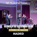 Concierto en Madrid : Ravel, Mozart, Vivaldi, Verdi, Bizet, Bach, Saint-Saëns, Sarasate,