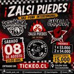 ¡ZALSI PUEDES! – Noche de Ska Punk Intercomunal