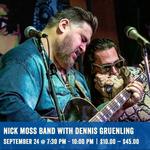 The Nick Moss Band Featuring Dennis Gruenling at the Carrillo Recreation Center
