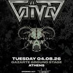 Voivod + Venus Live in Athens - Gazarte