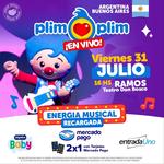 Plim Plim ¡En Vivo! Energía Musical ¡Recargada!
