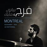 Faraj, Piano and Mic in Montreal