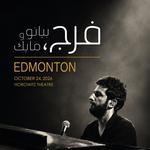 Faraj, Piano and Mic in Edmonton