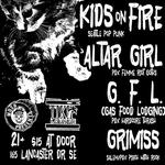 Punk show at the Tiki Lounge