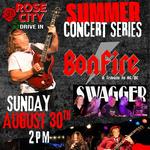 Rose City Drive-In Summer Concert Series; Bonfire: A Tribute to AC/DC w/sg Swagger.