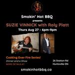 Smokin Hot BBQ presents Suzie Vinnick with Roly Platt