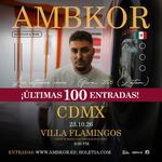 AMBKOR en CDMX (MÉXICO) "LOS ÚLTIMOS VIVOS" - Gira 2026 LATAM
