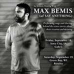 An Acoustic Evening with Max Bemis (of Say Anything)